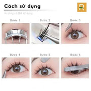 Cách S? D?ng Lông Mi Gi? Hình Hoa H??ng D??ng 3 Nhánh M?ng 5 Hàng