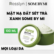 M?t N? ??t Sét Trà Xanh Giúp Làm S?ch, Thu Nh? L? Chân Lông Some By Mi Super Matcha Pore Clean Clay Mask 100g - SB000008 - Rosslyn - Rosslyn-vn