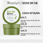 M?t N? ??t Sét Trà Xanh Giúp Làm S?ch, Thu Nh? L? Chân Lông Some By Mi Super Matcha Pore Clean Clay Mask 100g - SB000008 - Rosslyn - Rosslyn-vn