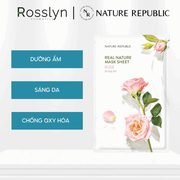 M?t N? Gi?y D??ng Da Nature Republic Real Nature Mask Sheet 23ml - Rosslyn - Rosslyn-vn
