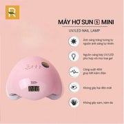 Tính N?ng Máy H? Gel Mini SUN 5 UV/LED 48W Giúp Làm Khô S?n Nhanh Chóng Và An Toàn Cho S?c Kh?e