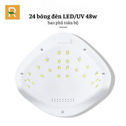 ?èn C?a Máy H? Gel Mini SUN 5 UV/LED 48W Giúp Làm Khô S?n Nhanh Chóng Và An Toàn Cho S?c Kh?e