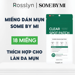 Mi?ng Dán Tr? M?n Th?n K? Cho M?i Lo?i Da Some By Mi Spot Patch 18 mi?ng - SB000006 - Rosslyn - Rosslyn-vn