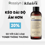 N??c Hoa H?ng D??ng ?m, Se Khít L? Chân Lông Klairs Supple Preparation Facial Toner 180ml - KL000003 - Rosslyn - Rosslyn-vn