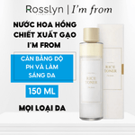 N??c Hoa H?ng D??ng Tr?ng, Giúp Da S?n Ch?c Chi?t Xu?t T? G?o I'm From Rice Toner 150ml - IA000007 - Rosslyn - Rosslyn-vn