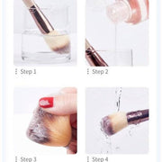 Cách S? D?ng C? V?i N??c R?a V? Sinh C? Và Mút Trang ?i?m Maycreate Make Up Tool Detergent