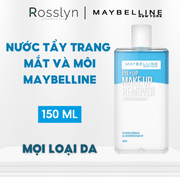 N??c T?y Trang M?t Môi Maybelline Lip & Eye Make Up Remover 150ml - MB000019 - Rosslyn - Rosslyn-vn