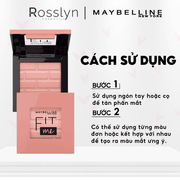 Cách S? D?ng Ph?n Má H?ng D?ng Nén, M?n Lì Chu?n Màu Maybelline Fit Me Mono Blush