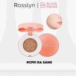 Ph?n N??c D??ng ?m, Che Ph? Cao Black Rouge Peach Cover Velvet Cushion 14g - Rosslyn - Rosslyn-vn