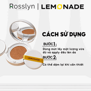 Ph?n N??c Siêu Ki?m D?u, M?ng Nh?, Lâu Trôi Lemonade Supermatte Cushion 15G - Rosslyn - Rosslyn-vn