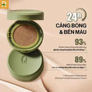 Ph?n n??c trang ?i?m GLAMRR Q VEGAN SUPER GLOW CUSHION 15g - Rosslyn