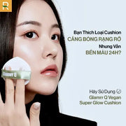 Ph?n n??c trang ?i?m GLAMRR Q VEGAN SUPER GLOW CUSHION 15g - Rosslyn