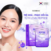 M?t N? Peptide Tr? Hóa, L?p ??y V?t Nh?n Foodaholic Peptide Anti-Wrinkle Premium Mask (23ml) - FD000012 - Rosslyn