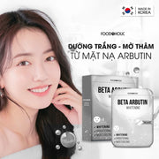 M?t N? Beta Arbutin D??ng Tr?ng, Làm ??u Màu Da Foodaholic Beta Arbutin Whitening Premium Mask (23ml) - FD000010 - Rosslyn