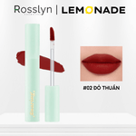 Son Kem M?n Lì Nh? Môi Chu?n Màu Lemonade Soaring Lipcream 3.7g - Màu 02- LN000025 - Rosslyn - Rosslyn-vn
