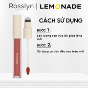 Son Kem M?n Lì Thu?n Chay Lemonade Perfect Couple Lip - 5 Years - Rosslyn - Rosslyn-vn