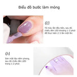 Cách S? D?ng S?n Móng Tay KUDAN T? Khô B?n Màu Lâu Bay Không C?n H? Khô