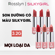 Son Th?i Màu Có D??ng, D??ng ?m Môi M?m M?i Silkygirl Moisture Rich Lipcolor 3.2g - Rosslyn - Rosslyn-vn