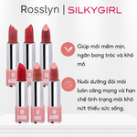 Son Th?i Màu Có D??ng, D??ng ?m Môi M?m M?i Silkygirl Moisture Rich Lipcolor 3.2g - Rosslyn - Rosslyn-vn