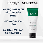 S?a R?a M?t Dành Cho Da M?n Some By Mi AHA-BHA-PHA 30 Days Miracle Acne Clear Foam 100ml - SB000005 - Rosslyn - Rosslyn-vn