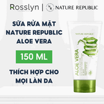 S?a R?a M?t Nature Republic Chi?t Xu?t Lô H?i Soothing & Moisture Aloe Vera Foam Cleanser 150ml - NR000001 - Rosslyn - Rosslyn-vn