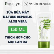 S?a R?a M?t Nature Republic Chi?t Xu?t Lô H?i Soothing & Moisture Aloe Vera Foam Cleanser 150ml - NR000001 - Rosslyn - Rosslyn-vn