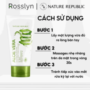 S?a R?a M?t Nature Republic Chi?t Xu?t Lô H?i Soothing & Moisture Aloe Vera Foam Cleanser 150ml - NR000001 - Rosslyn - Rosslyn-vn