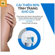 Kem d??ng ?m ph?c h?i chuyên sâu và gi? da ?m m?n su?t 48H CERAVE MOISTURISING CREAM 340G - CR000007 - Rosslyn