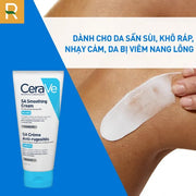 Kem d??ng ?m dành cho da khô ráp, s?n sùi CeraVe SA Smoothing Cream 177ml - CR000016 - Rosslyn