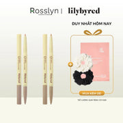 Chì K? B?ng M?t 2 ??u D?ng Sáp Lilybyred Smiley Aegyosal Eyeliner - Rosslyn