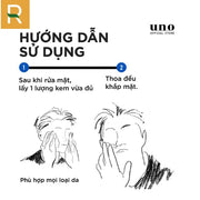UNO Kem D??ng Tr?ng Ki?m D?u 5 Trong 1 D?ng Gel UNO UV PERFECTION GEL 80G - UN000002 - Rosslyn