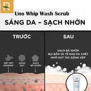 S?a r?a m?t UNO t?o b?t d?ng h?t sáng da UNO WHIP WASH SCRUB 130G - UN000000 - Rosslyn