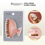L??c g?i ??u silicone màu h?ng cao c?p giúp mát xa ??u và ng?n ng?a r?ng tóc - QT168 - Rosslyn