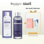 N??c Hoa H?ng C?p ?m Cho Da Nh?y C?m (Không Mùi) Klairs Supple Preparation Unscented Toner 180ml - KL000004 - Rosslyn