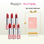 Son Th?i Màu Có D??ng, D??ng ?m Môi M?m M?i Silkygirl Moisture Rich Lipcolor 3.2g - Rosslyn