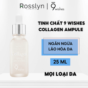 Tinh Ch?t Ch?ng Lão Hóa Và N?p Nh?n Da M?t 9 Wishes Ultimate Collagen Ampule Serum 25ml - WI000004 - Rosslyn - Rosslyn-vn