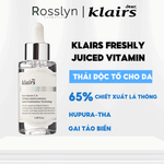 Tinh Ch?t Dear Klairs D??ng Sáng Và Làm ??u Màu Da Freshly Juiced Vitamin Drop 35ml - KL000002 - Rosslyn - Rosslyn-vn