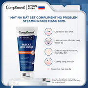 M?t n? ??t sét Compliment No Problem Steaming Face Mask làm s?ch sâu, gi?m m?n ??u ?en, thu nh? l? chân lông 80ml - CP000008 - Rosslyn