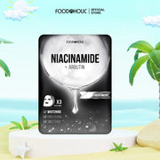 M?t N? Niacinamide D??ng Sáng, C?ng Bóng Da Foodaholic Niacinamide Ample Treatment Mask (23ml) - FD000018 - Rosslyn