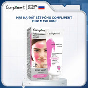 M?t n? ??t sét h?ng Compliment Pink Mask làm d?u và ph?c h?i da v?i Bisabolol và B5 80ml - CP000011 - Rosslyn