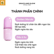 X?t d??ng tóc Grace & Glow Black Opium Silky Hair Mist Spray Soft and Silk hair with Golden Marula + Olive Oil 100ml - GG000012 - Rosslyn