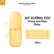 X?t d??ng tóc Grace & Glow Daisy Hair Vitamin Mist h??ng n??c hoa v?i Keratin ch?ng x? r?i 100ml - GG000011 - Rosslyn