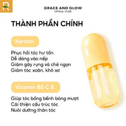 X?t d??ng tóc Grace & Glow Daisy Hair Vitamin Mist h??ng n??c hoa v?i Keratin ch?ng x? r?i 100ml - GG000011 - Rosslyn