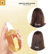 X?t d??ng tóc Grace & Glow Daisy Hair Vitamin Mist h??ng n??c hoa v?i Keratin ch?ng x? r?i 100ml - GG000011 - Rosslyn